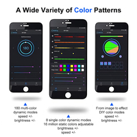 ESann iOS Android App télécommande sans fil DC 5V 12V 24V SP108E bande Led Pixel Led contrôleur WIFI numérique