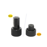 Golden vidar-DZCX6-00 de herramientas de inyector de combustible diésel para denso, herramienta de montaje y desmontaje con tres pines extra reemplazados