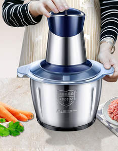 Machine Électrique à Piler le Fufu de 8 L en Acier Inoxydable, Blender Multifonction Silencieux pour Usage Domestique et Hôtelier, Hachoir à Viande et Aliments - Product Image 6