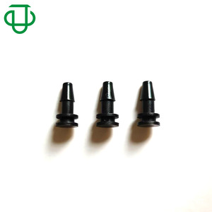 Tubes flexibles en nylon noir de haute qualité, embouts de câble en forme de pagode, bouchons de câble, protection complète contre la lumière, divers - Product Image 4