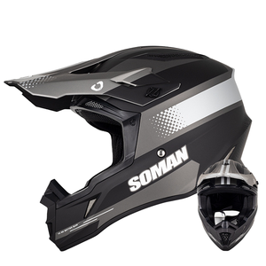 Casco de bicicleta de montaña al aire libre para hombres y mujeres Dirt Off-Road & Adventure Riding Motocicleta Off-Road & Adventure Riding - Product Image 5