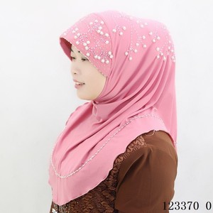 Nouveau Foulard Musulman Perlé Fait Main en Perles Malaisiennes Haut de Gamme pour Femme – Vente en Gros - Product Image 4