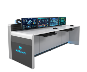 Muebles de oficina modernos, Mesa ejecutiva, Centro de Control de escritorio personalizado, consola de sala de Control inteligente - Product Image 6