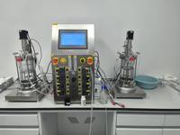 Bioréacteur en acier inoxydable de 1L à 40L pour usine de méthanol ou fermentateur d'alcool avec réservoir sous pression et moteur – Équipement chimique