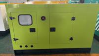 Groupe électrogène diesel silencieux Weichai 100KVA 80KVA 50KVA, tension nominale 200A 400V, 50/60HZ, refroidissement par eau, démarrage 24V DC