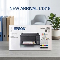 Imprimante jet d'encre couleur à réservoir d'encre L1318 L1218 avec réservoir d'encre grand volume 4 couleurs, imprimante jet d'encre A4 pour sublimation photo pour E PSON