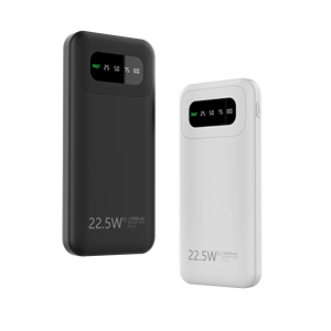 Batterie externe portable haute capacité 20000mAh 20W double USB avec affichage LED, charge rapide, batterie au lithium, micro USB, pour extérieur et mobile - Product Image 4