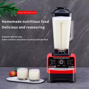 Licuadora Eléctrica de 4500W de Alta Potencia, Licuadora Comercial de Uso Pesado, Procesador de Alimentos, Batidora para Hielo y Smoothies, Mezcladora Estacionaria de Cocina - Product Image 2