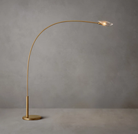 Lampe de chevet vintage unique et simple, lampe de table d'intérieur simple à LED pour chambres, hôtels et canapés, luminaire métallique haut de gamme
