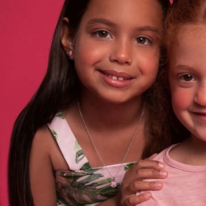 Nuevo Diseño Personalizado: Set de Joyería Infantil para Niñas con Engaste de Garra Esmaltada, Varios Animales, Plata de Ley 925, Collar y Pendientes para Fiesta - Product Image 6