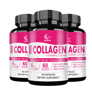 OEM <span class=keywords><strong>Meilleur</strong></span> <span class=keywords><strong>collagène</strong></span> de type 1 & 3 Vitamine C & Biotine <span class=keywords><strong>pour</strong></span> une peau saine, des cheveux, des ongles et des <span class=keywords><strong>articulations</strong></span> Dosage des comprimés de beauté - Product Image 2