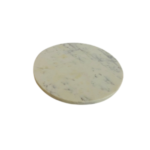 Placas de piedra redondas simples de calidad superior, plato de mármol blanco, en forma de círculo, gran oferta - Product Image 2