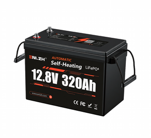 Batería Prismática LiFePO4 de 12.8V 320Ah Grado A, Batería de Iones de Litio con Función de Autocalentamiento para Sistemas de Almacenamiento de Energía - Product Image 1