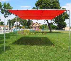 Canopée murale en toile blanche robuste, abri de stockage, tente de caravane, robuste, pour l'extérieur, 60 m - Product Image 2