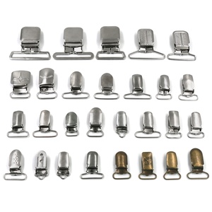 Fabricant chinois en gros de clips de bretelles en métal écologiques personnalisés, clips de maintien, <span class=keywords><strong>attaches</strong></span> pour chemises - Product Image 4