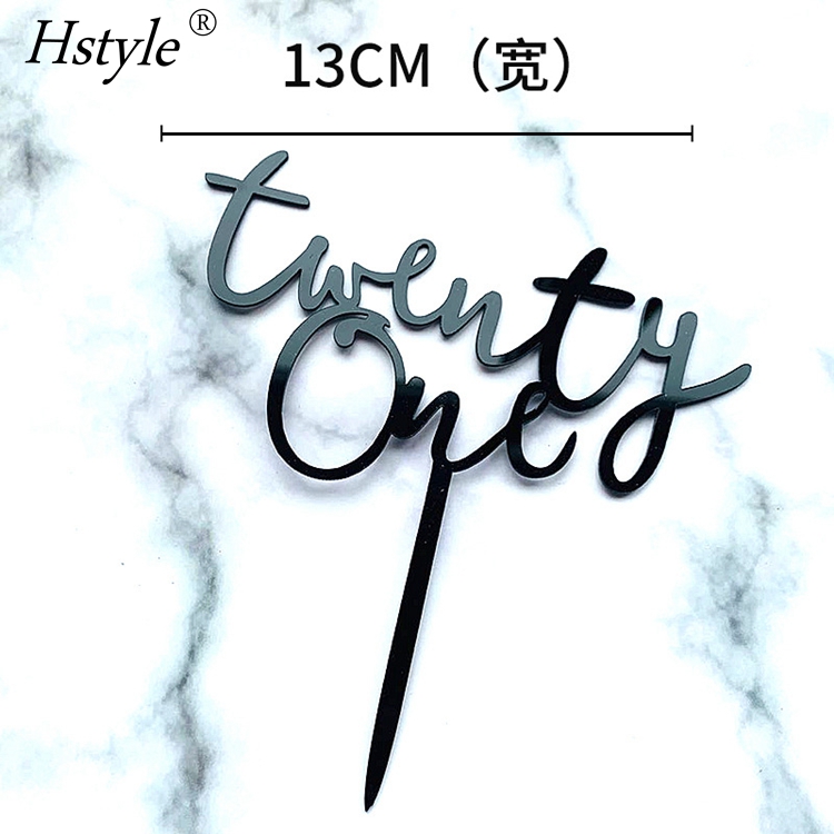 Twenty one-black
