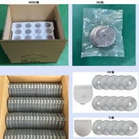 Nouveaux produits 2026 lames professionnelles SK7 lames rotatives en acier à haute teneur en carbone de 45mm pour l'artisanat