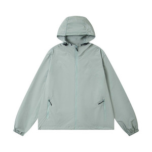 Blouson bomber unisexe coupe-vent de haute qualité avec fermeture éclair, personnalisable ODM, style streetwear, coque en nylon/coton, saison automne - Product Image 4