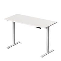 Bureau debout électrique à hauteur réglable, moteur DC silencieux, ergonomique, moderne, poste de travail pour la maison et le bureau