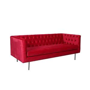 कस्टम अमेरिकी टक्सेडो गहरी सीट सोफे कमरे में रहने वाले <span class=keywords><strong>soho</strong></span> गुच्छेदार कपड़े मखमल सोफे मखमल गुच्छेदार सोफे सोफे - Product Image 5