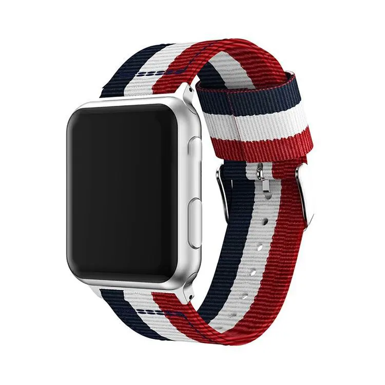 Neuzugang 2024 49mm Nylon Polyester Uhrenarmband für Apple Watch Serie 8 9 Ultra 2 Alpine Schleifenband für Apple Watch Ultra-Armband