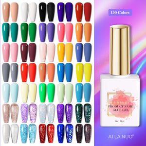 طلاء أظافر جل من هلام العلامة التجارية الخاصة 15 AILANUO بألوان مبيع بالجملة مورد أظافر احترافي غير سام طلاء أظافر جل - Product Image 2