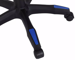 <span class=keywords><strong>Fauteuil</strong></span> de bureau professionnel inclinable et pivotant bleu en cuir durable, rotatif à 360 degrés, rembourré, chaise de gaming de <span class=keywords><strong>luxe</strong></span> - Product Image 5