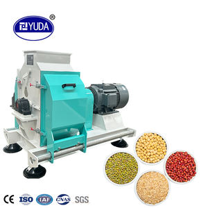 Trituradora de cáscara de ganado, máquina pulverizadora de alimentación de granja de animales de maíz, molino de martillo de molienda 1-4 T/H - Product Image 1