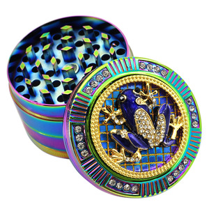 Wholesale <b>Herb</b> <b>Grinder</b> High Quality Small Portable New Glimmer Zinc Alloy <b>Herb</b> <b>Grinder</b> - Product Image 4