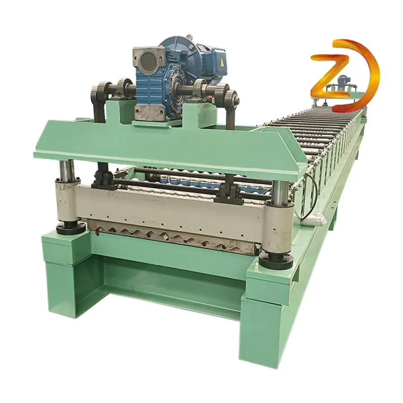 Metal corrugated iron sheet roll forming machine color steel roofing wall panel making machine