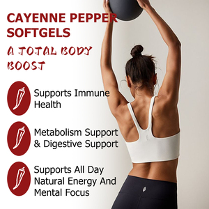 Offre Spéciale : Gélules de Poivre de Cayenne avec Acides Gras Oméga-3 pour Soutenir la Santé Immunitaire - Product Image 3