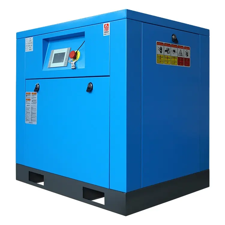 Kompresor Industri Tiongkok Kualitas Baik dengan Pengering Silent Screw_air_compressor 7.5kw 10hp Kompresor Sekrup untuk Dijual