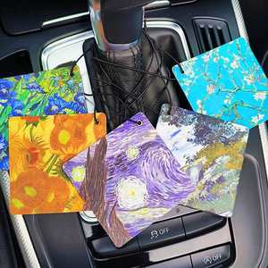 Aromathérapie <span class=keywords><strong>pour</strong></span> voitures Peintures à l'huile <span class=keywords><strong>Van</strong></span> Gogh suspendues Papier personnalisé Parfums <span class=keywords><strong>pour</strong></span> voitures Rafraîchisseur <span class=keywords><strong>d</strong></span>'<span class=keywords><strong>air</strong></span> en gros <span class=keywords><strong>pour</strong></span> voitures - Product Image 4