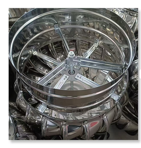 Cheminée rotative <span class=keywords><strong>de</strong></span> 150 mm en acier inoxydable pour l'évacuation des fumées domestiques - Product Image 1