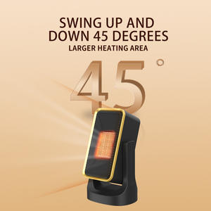 Nuevo Calentador Portátil para Hogar y Oficina, Calefactor de Aire Caliente de Escritorio para Interiores, Sala de Estar, Dormitorio, Calentamiento Rápido PTC - Product Image 5