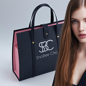 Cajas Rígidas Personalizadas de Primera Calidad al por Mayor, Hechas con Materiales Reciclados <span class=keywords><strong>para</strong></span> Empaque de Extensiones de Cabello, Uso en Salones de Belleza y Minoristas, Diseño Magnético Gratuito - Product Image 2