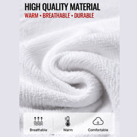 Chaussettes de ski sur mesure de haute qualité, fabrication OEM ODM, chaussettes de sport thermiques durables, évacuation de l'humidité pour les activités de plein air sur neige
