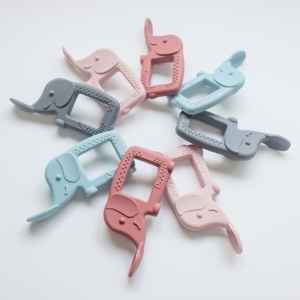 NEWEVER Nuovo Stile Cucchiaio Massaggiagengive in Silicone Senza BPA a Forma di Coccodrillo, Utensili per lo Svezzamento Guidato dal Bambino, Cucchiaio per Neonati Fase 1, 7-36 Mesi - Product Image 5