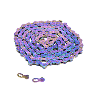 S99 Sumc Regenboog Fietsaccessoires Ketting 116l <span class=keywords><strong>9</strong></span>/27 Snelheden Fietsketting <span class=keywords><strong>9</strong></span> S Mtb/Weg Fiets Sumc Fietsketting - Product Image 2