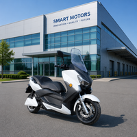 Scooter électrique adulte haute vitesse, moto à 2 roues Citycoco, homologation EEC COC pour les déplacements urbains
