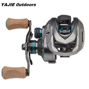 Moulinet de pêche Baitcasting de bonne qualité, équipement à tambour fixe, ratio de 8.1:1, frein à friction d'une force max de 8kg - Product Image 1