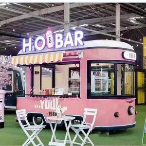 Tipo di autobus elettrico <span class=keywords><strong>camion</strong></span> di cibo <span class=keywords><strong>frigo</strong></span> Canada da pranzo Mobile carrello di cibo usato <span class=keywords><strong>camion</strong></span> di cibo per la vendita In India - Product Image 5