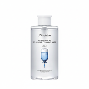 JMSOLUTION 500ml Nouveauté Eau Lumineuse S.O.SRINGER Maquillage Coréen Démaquillant Soins de la Peau Vente en Gros Nettoyage Visage Noir - Product Image 2