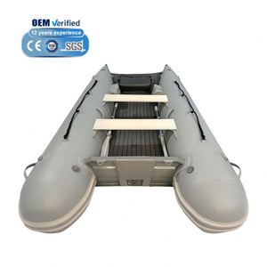 Reachsea Mèo bên bờ hồ giải trí Inflatable Nhà thuyền màu xanh có thể gập lại Inflatable thuyền bền vững multihull Inflatable <span class=keywords><strong>Catamaran</strong></span> - Product Image 5