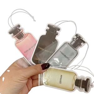 Diffuseur d'air pour voiture en forme de flacon de parfum de luxe |   Désodorisant aromathérapeutique solide longue durée - Product Image 6