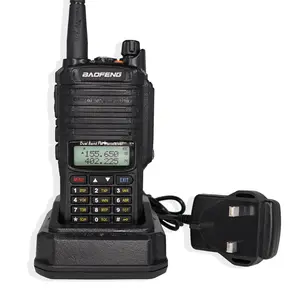 Мощный 10 Вт UV-9R плюс Водонепроницаемый иди и болтай Walkie Talkie “иди и портативная CB Ham радио 10 км дальность двухдиапазонный коротковолновым приемником передачи