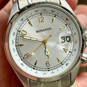 Reloj con Logotipo Personalizado OEM para Hombre, Estilo Deportivo, Esfera con Correa de Acero Inoxidable, Resistente al Agua 50M, Reloj de Pulsera <span class=keywords><strong>Seiko</strong></span> <span class=keywords><strong>5</strong></span> - Product Image 4