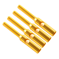 Connecteur de borne électronique en laiton/cuivre plaqué or/argent usiné CNC de précision OEM