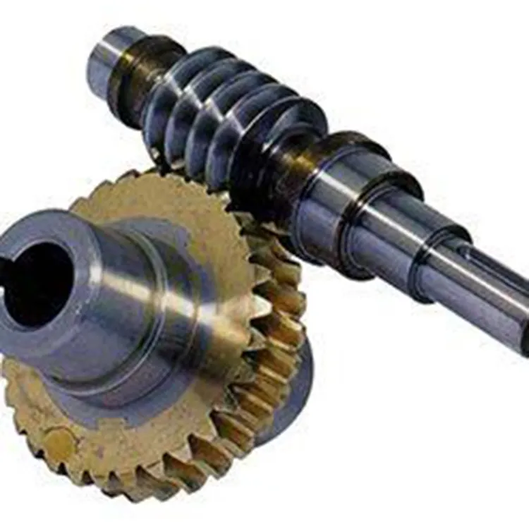 Tùy Chỉnh Trục Kim Loại Xoắn Ốc Brass Worm Gears Bevel Gear