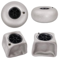 Vente en gros de petits pneus gonflables en PVC de 10 pouces pour la plage